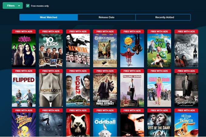 watch free movies for all